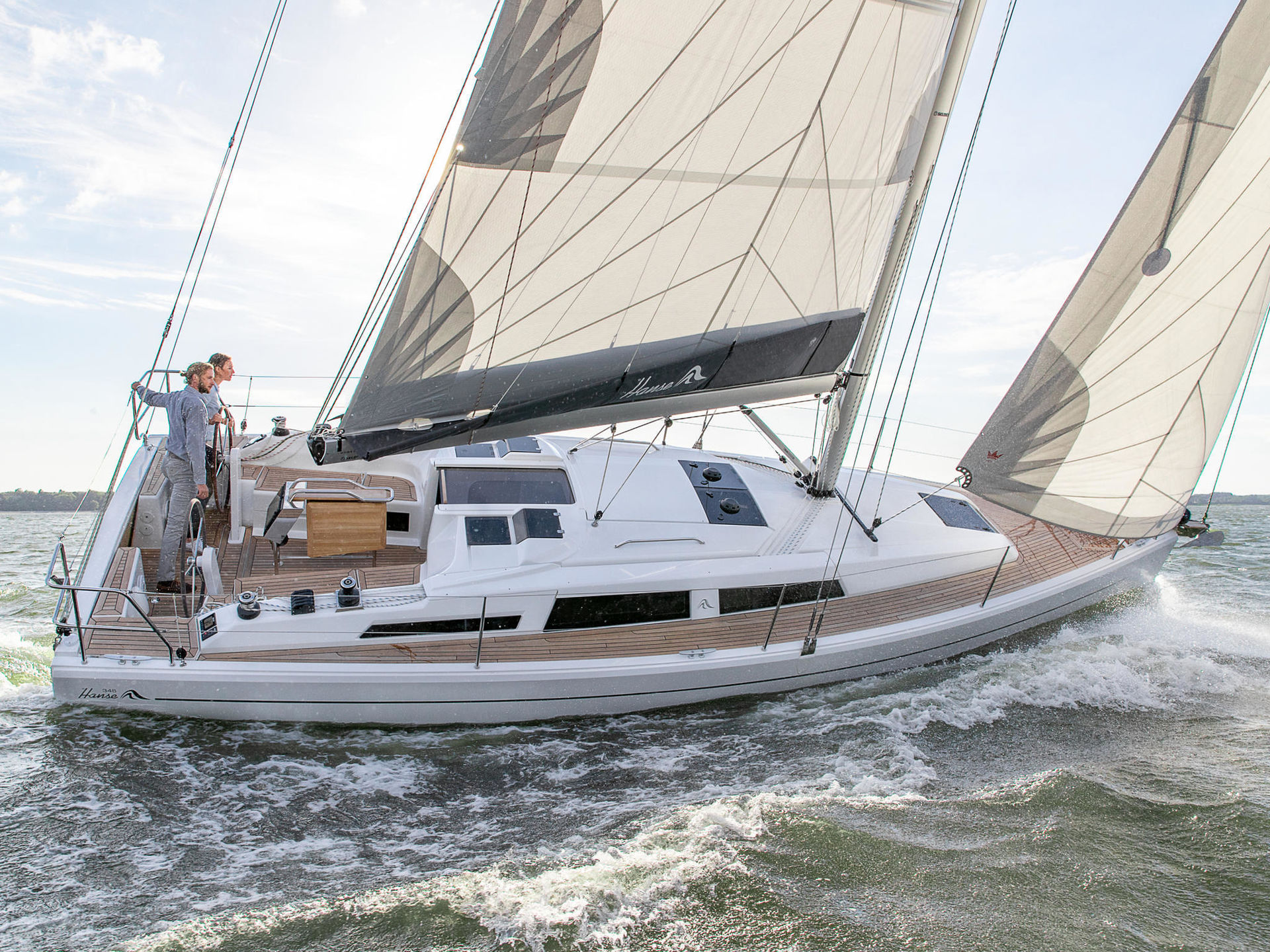 Hanse 348 Ruder Hanse 348 - Nordlicht Yachting